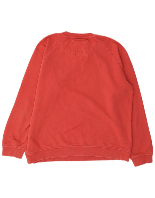 Crew Clothing Womens Sweatshirt Jumper UK 14 Large Red Cotton