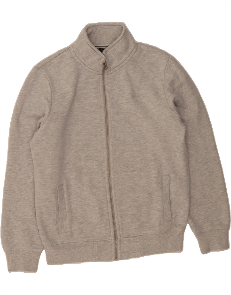 SUPERDRY Mens Tracksuit Top Jacket Medium Grey Cotton Vintage Superdry and Second-Hand Superdry from Messina Hembry 