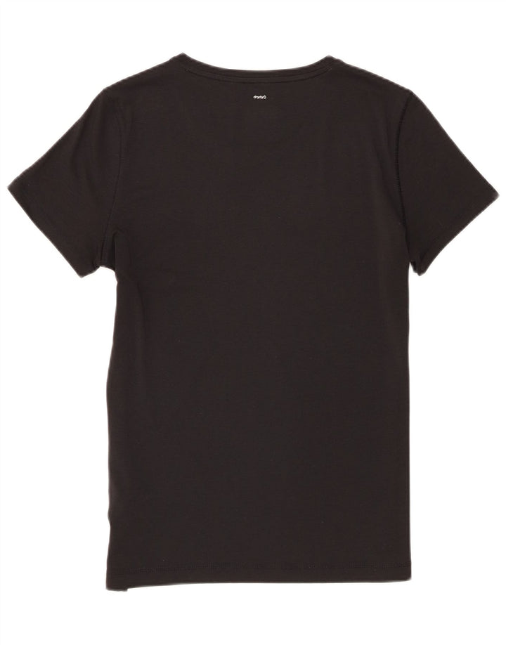 Adidas Womens Climalite T-Shirt Top UK 16/18 Large Black Polyester
