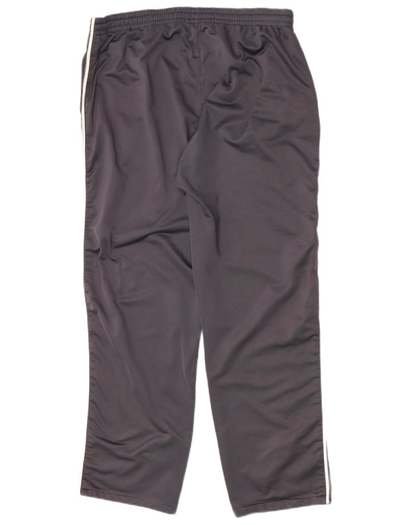 Kappa Boys Tracksuit Trousers 15-16 Years 3XL Grey Polyester