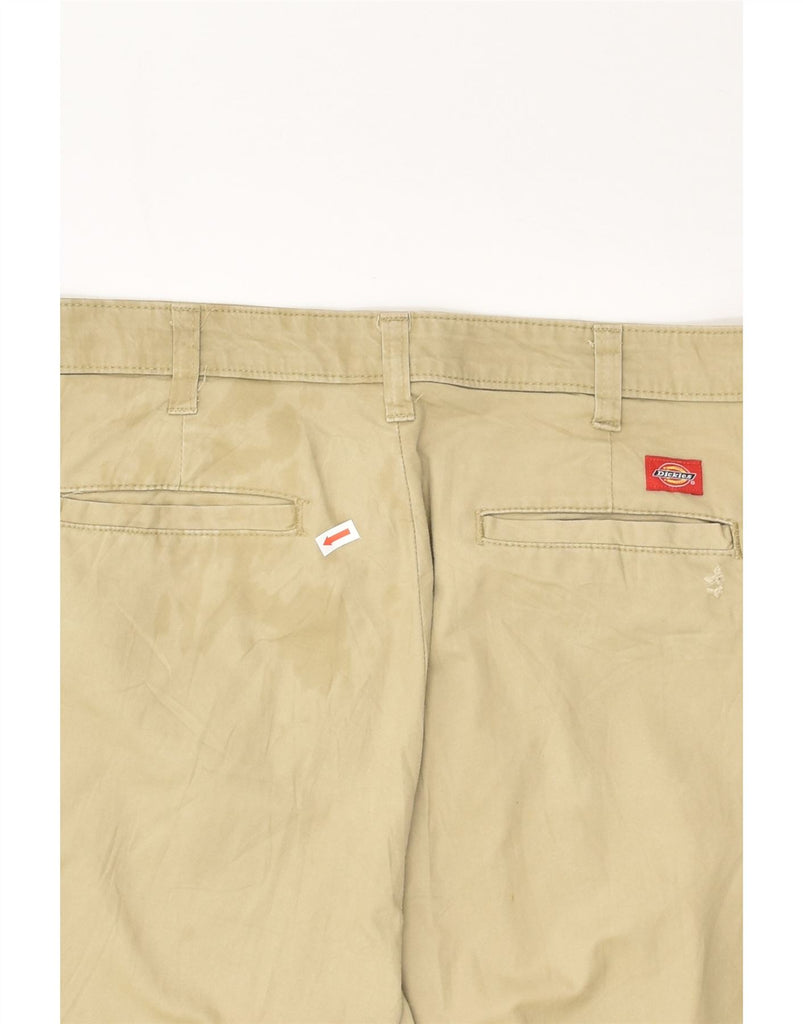 DICKIES Womens Slim Bootcut Chino Trousers US 14 XL W36 L31 Beige Cotton | Vintage Dickies | Thrift | Second-Hand Dickies | Used Clothing | Messina Hembry 