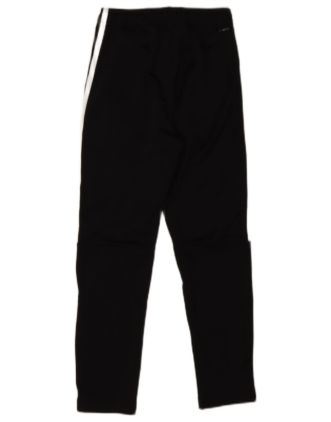 Adidas Boys Tracksuit Trousers 9-10 Years Small Black Polyester