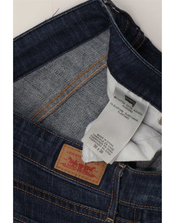 Levi's Womens Skinny Jeans W30 L30 Blue Cotton
