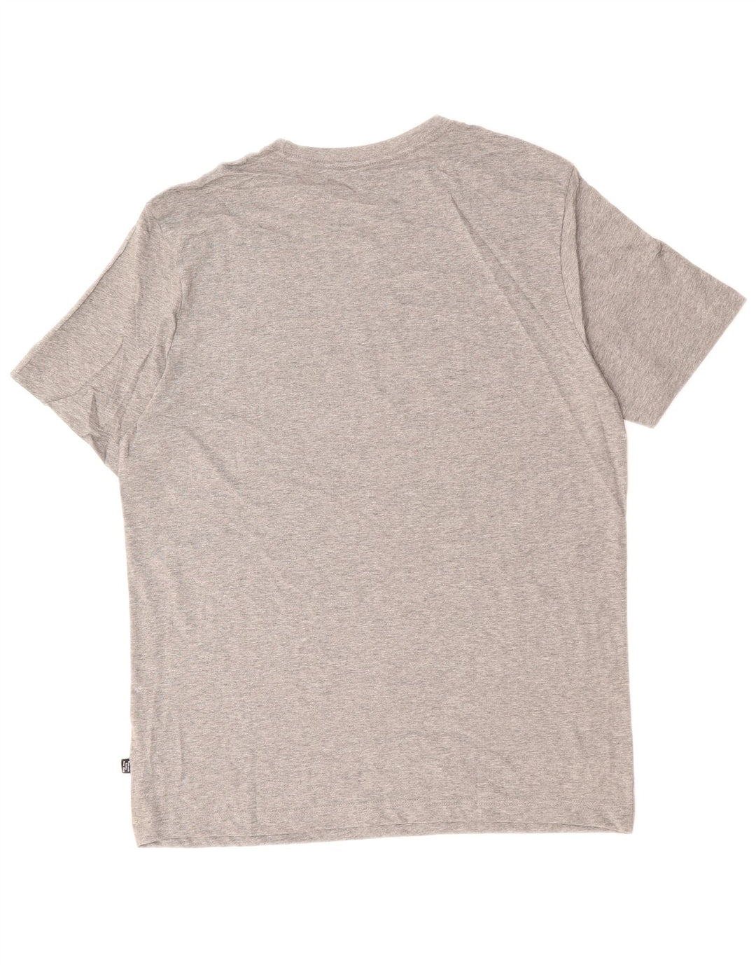 PUMA Mens Graphic T-Shirt Top Large Grey Flecked