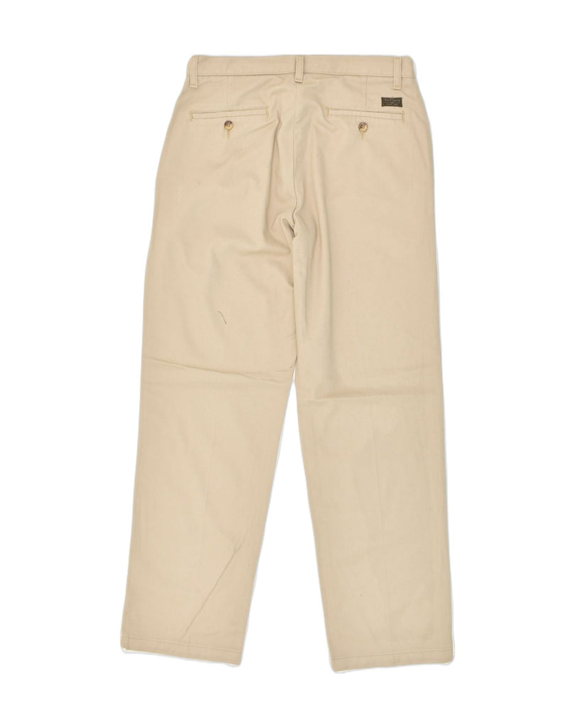 LEE Mens Straight Chino Trousers W32 L32  Beige Cotton | Vintage Lee | Thrift | Second-Hand Lee | Used Clothing | Messina Hembry 