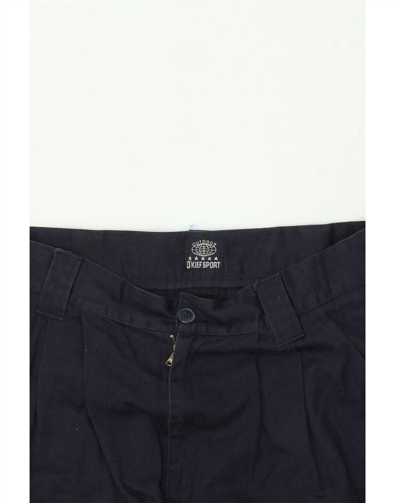 O'KIEF Womens Casual Shorts W32 Large Navy Blue Vintage O'Kief and Second-Hand O'Kief from Messina Hembry 