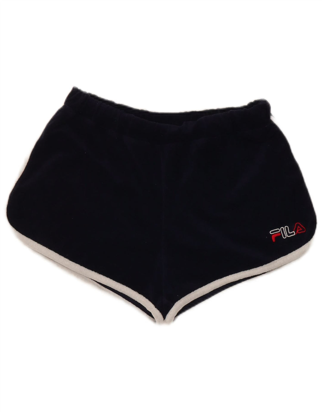 Fila Womens Sport Shorts Small Navy Blue Cotton