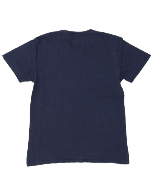 LEVI'S Mens Graphic T-Shirt Top Medium Navy Blue