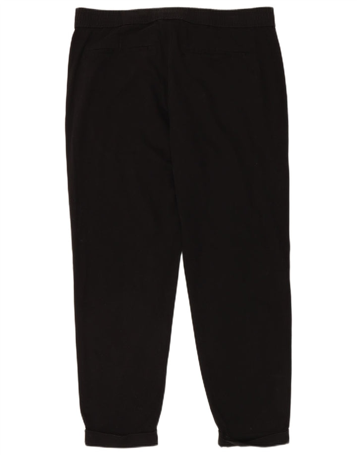 ALL SAINTS Mens Slim Chino Trousers Large  Black Cotton