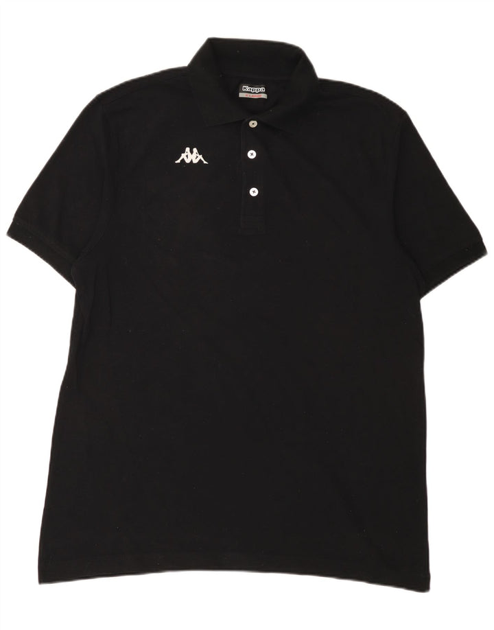 Kappa Mens Polo Shirt XL Black