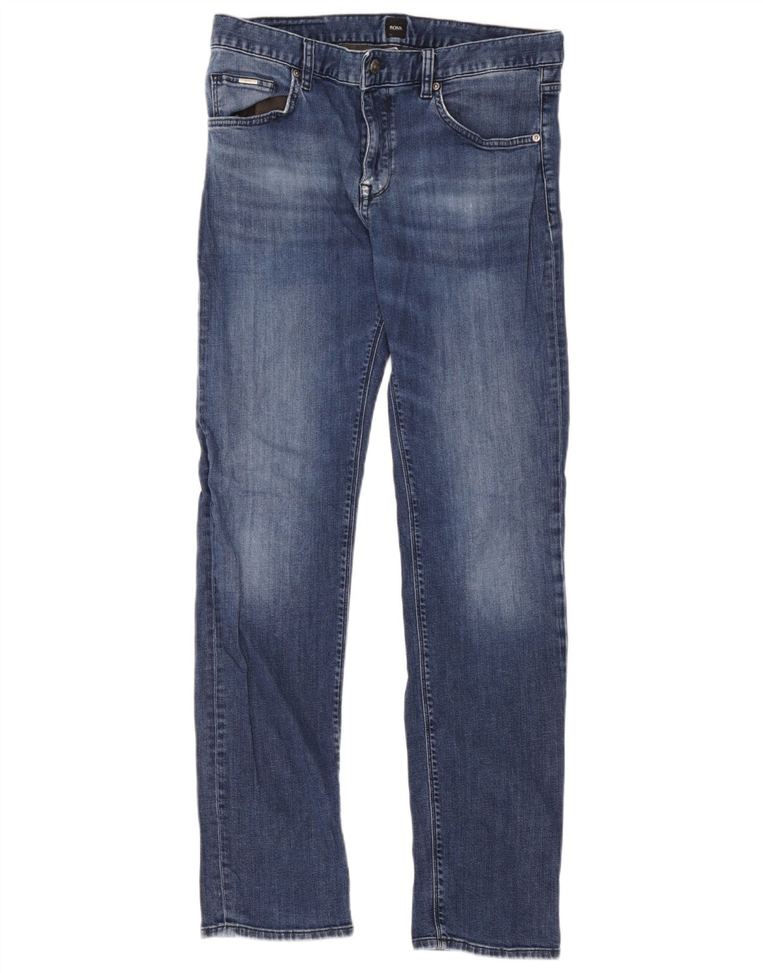 Hugo Boss Mens Slim Jeans W34 L32 Blue
