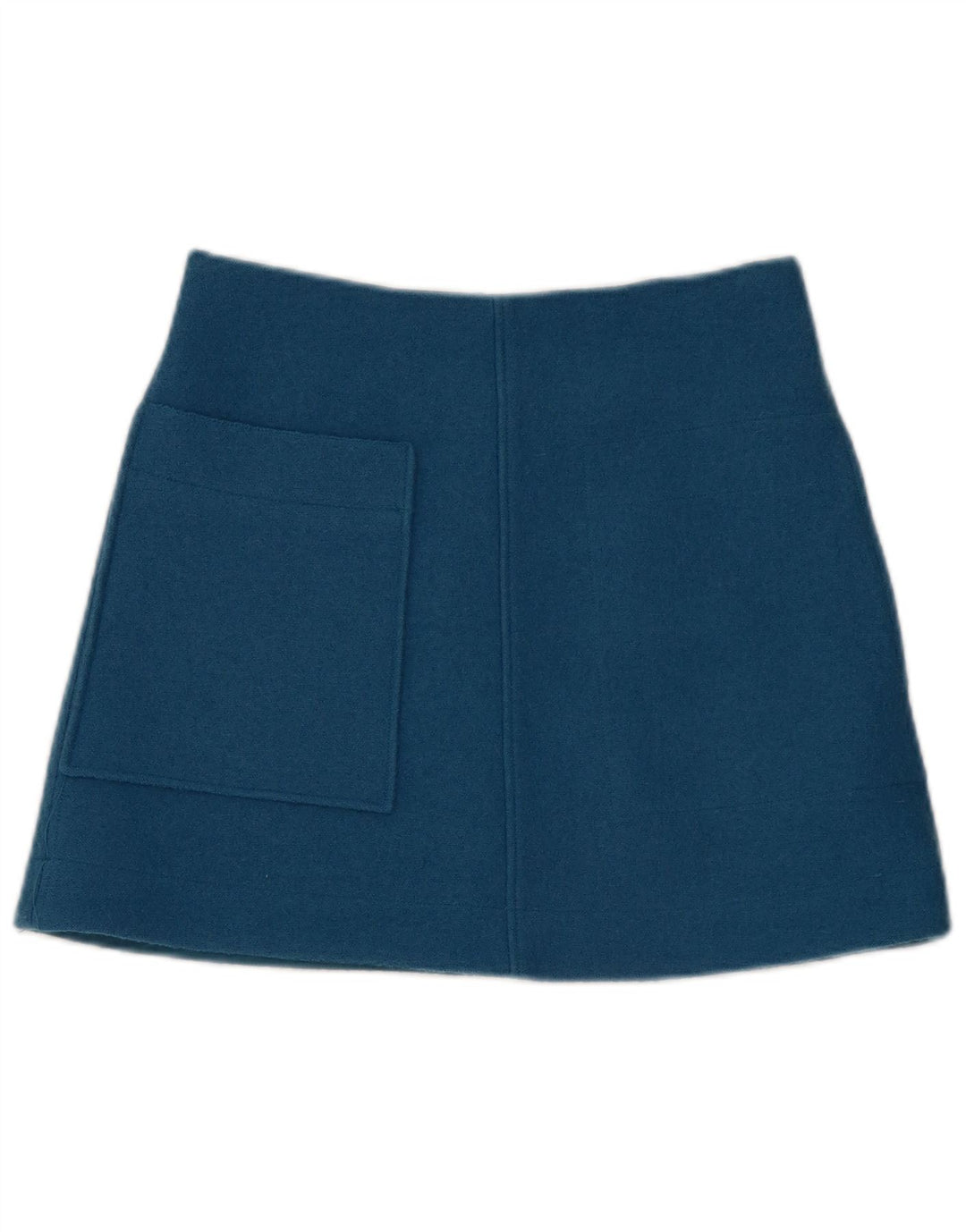 Cos Womens Mini Skirt EU 34 XS W30 Blue Wool
