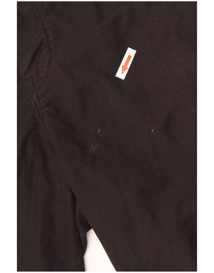 Scotch & Soda Mens Chino Shorts W32 Large Black Cotton