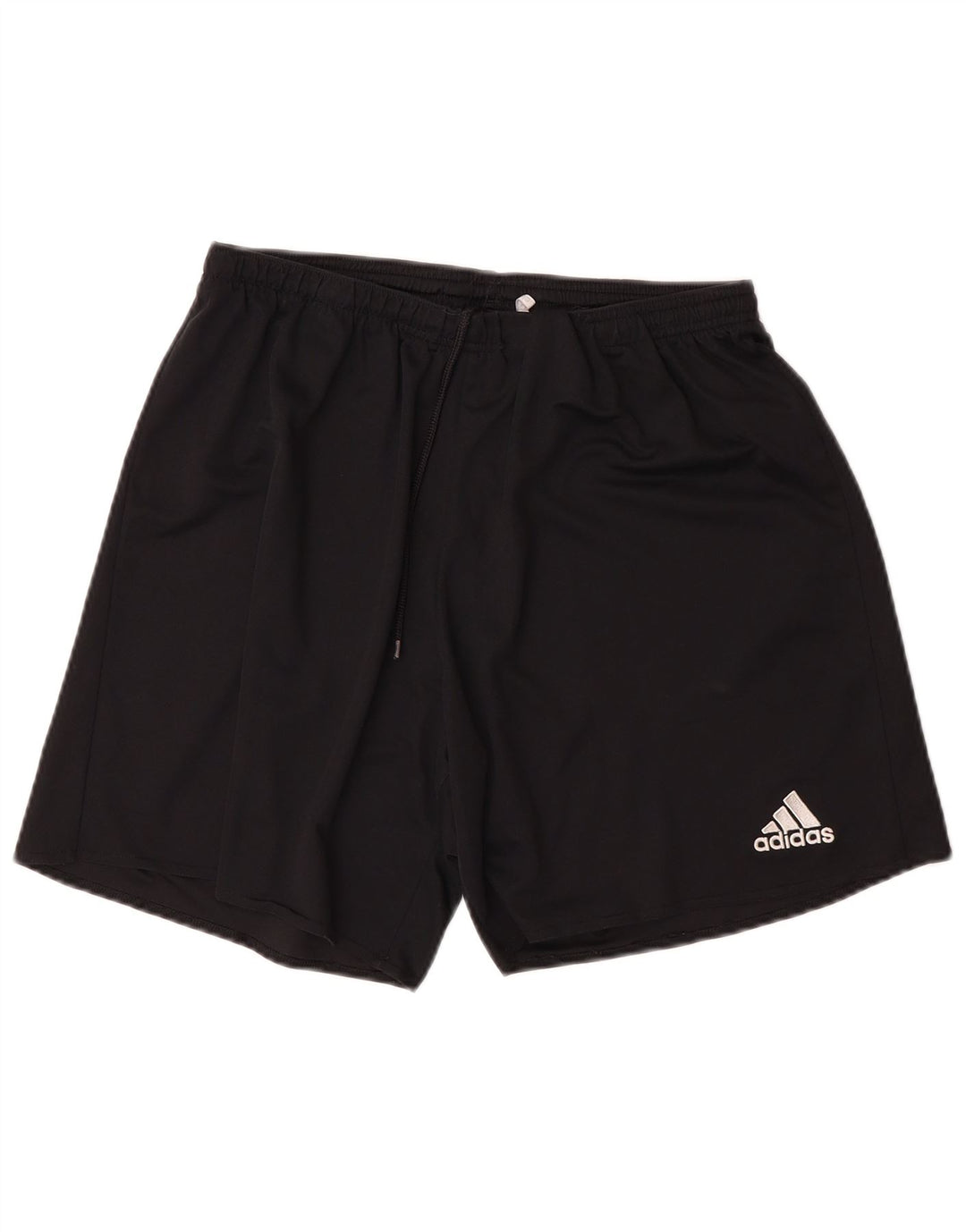 ADIDAS Womens Climalite Sport Shorts UK 14 Large Black Polyester