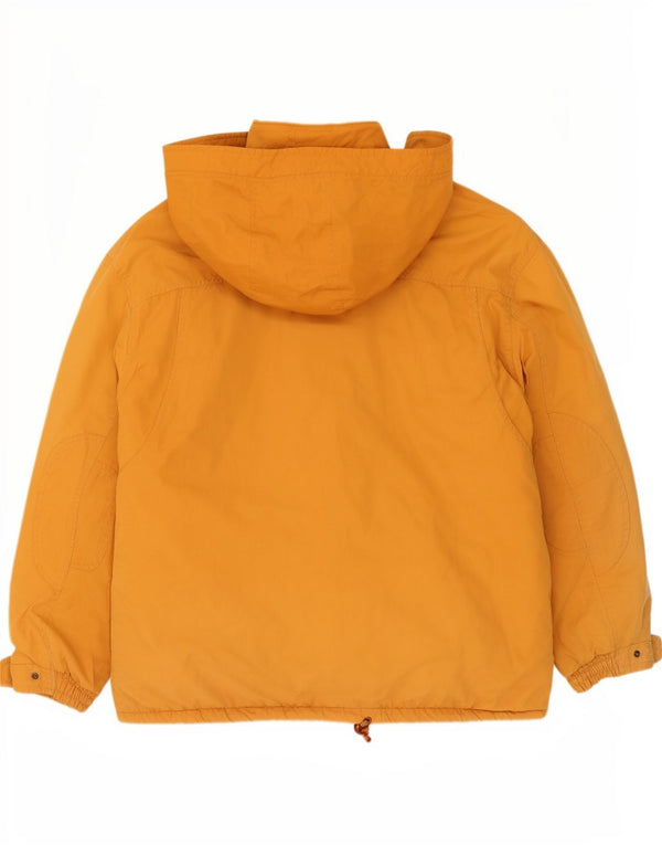 MCROSS Mens Hooded Windbreaker Jacket UK 44 2XL Yellow