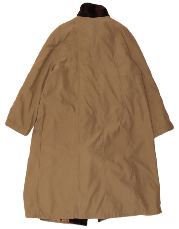 ENSIGN Womens Overcoat UK 16 Large Beige