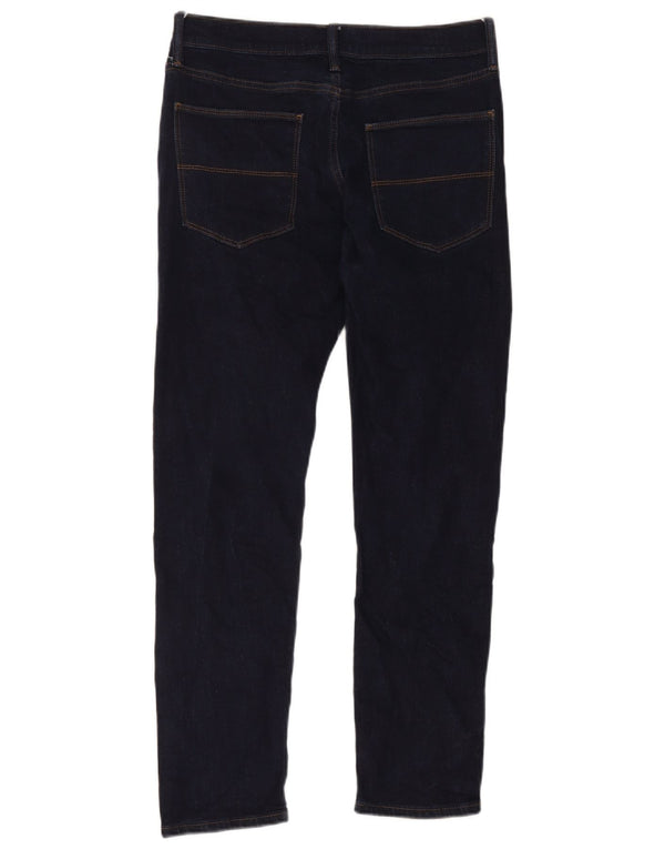 Marks & Spencer Mens Slim Jeans W30 L31 Navy Blue Cotton