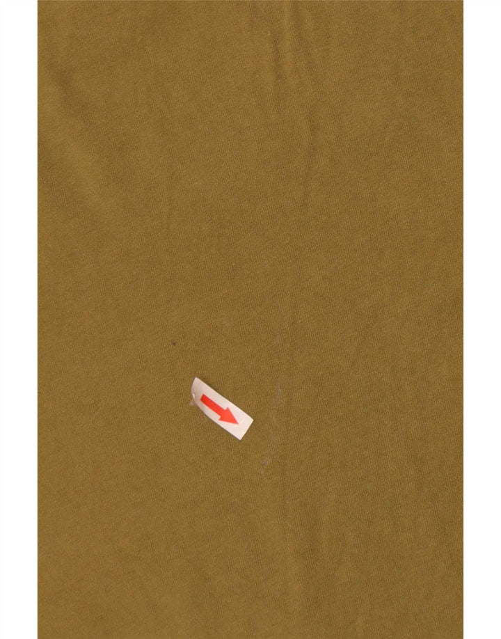 Champion Mens T-Shirt Top XS Khaki