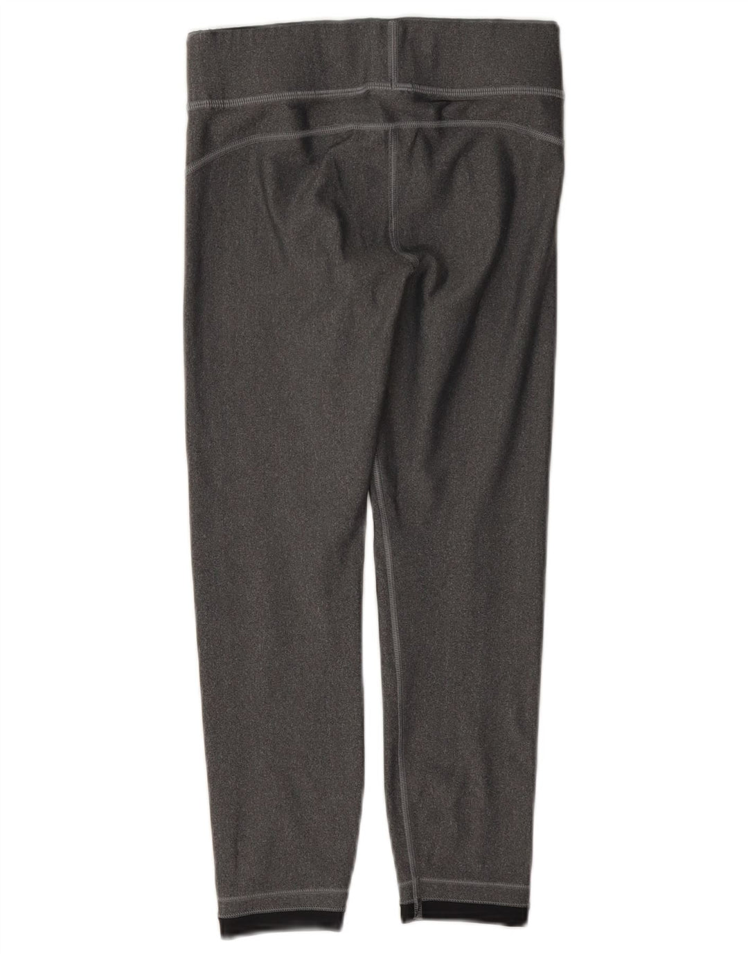 Under Armour Womens Crop Leggings UK 4 XS Grey Polyester