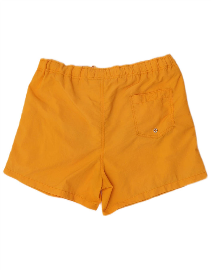 Zara Mens Swimming Shorts Large Yellow Nylon