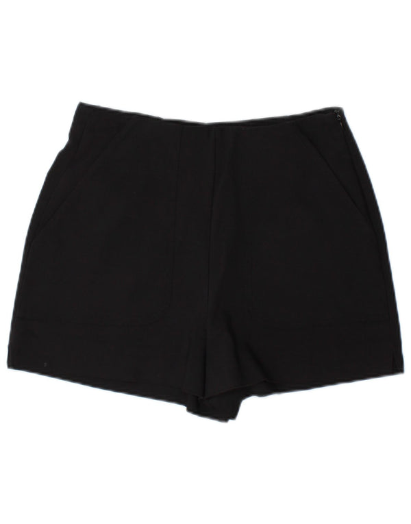 Zara Womens Trafaluc High Waist Casual Shorts Small W26 Black Polyester