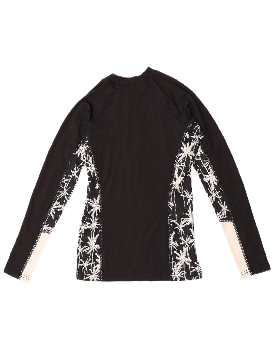 Rip Curl Womens Graphic Tracksuit Top Jacket UK 8 Small Black Colourblock