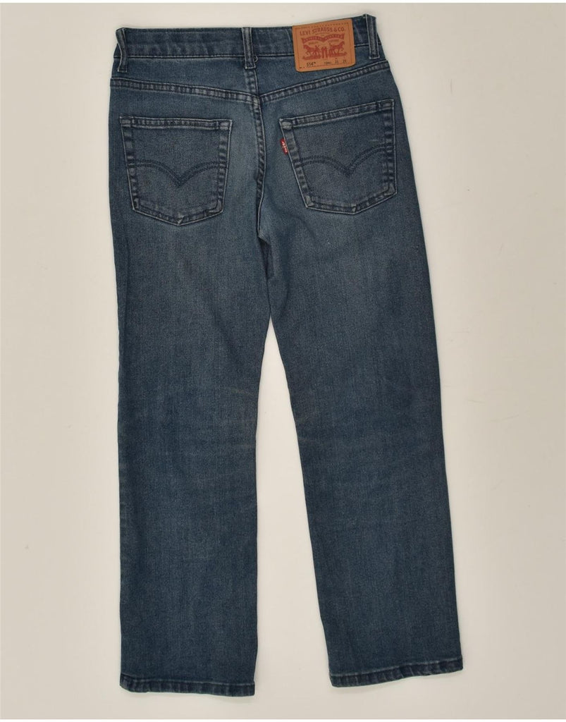 LEVI'S Boys 514 Straight Jeans 9-10 Years W25 L25 Blue Cotton | Vintage Levi's | Thrift | Second-Hand Levi's | Used Clothing | Messina Hembry 