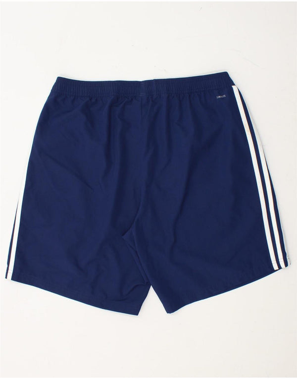 ADIDAS Mens Climalite Sport Shorts XL  Navy Blue Polyester