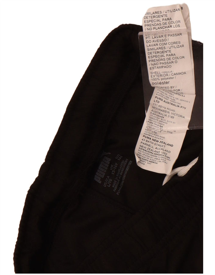 Puma Boys Sport Shorts 13-14 Years  Black Polyester