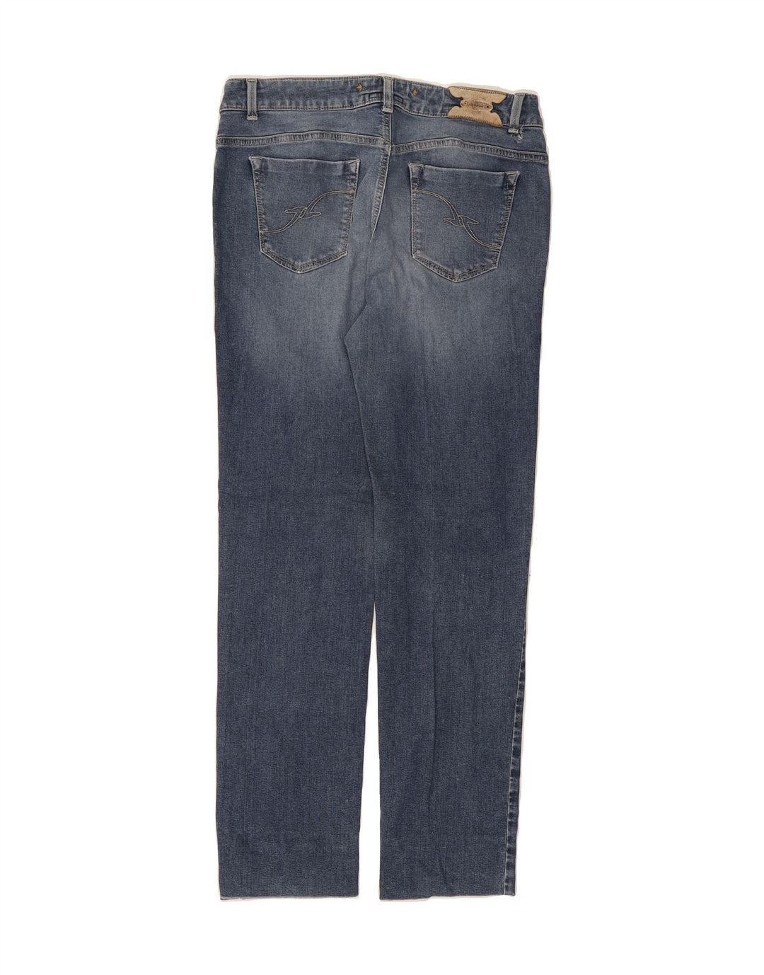 TRUSSARDI Womens Straight Jeans W30 L29 Blue Cotton Vintage Trussardi and Second-Hand Trussardi from Messina Hembry 