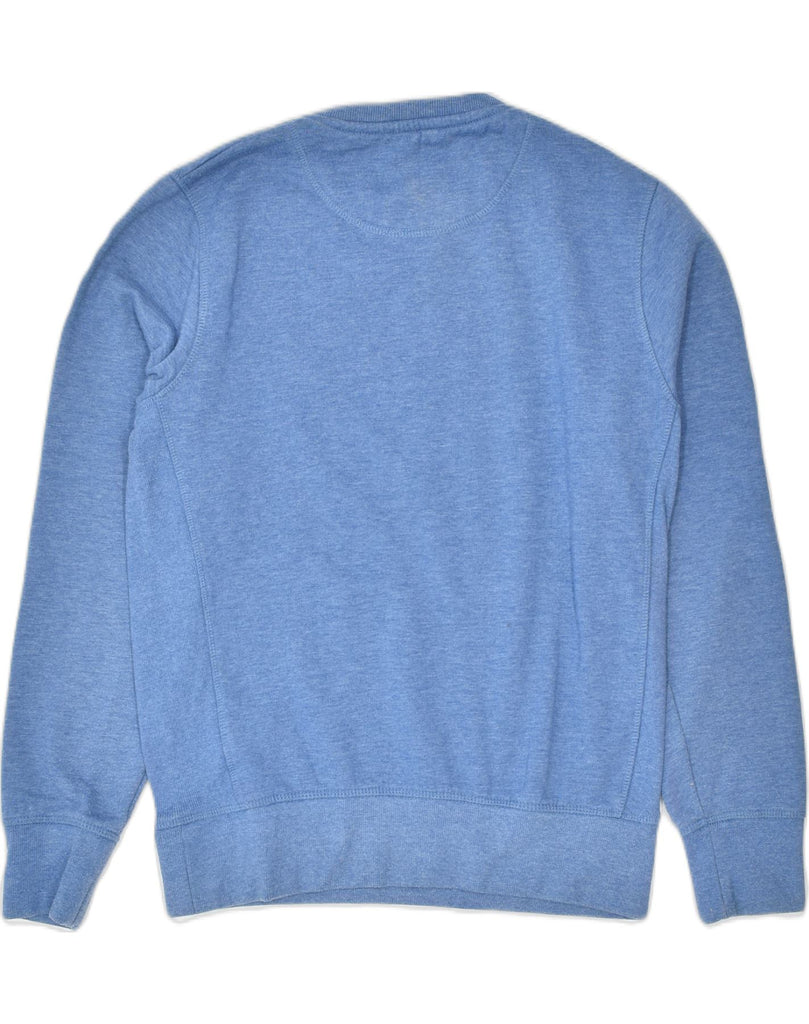 JACK & JONES Mens Originals Crew Neck Jumper Sweater Medium Blue Cotton | Vintage | Thrift | Second-Hand | Used Clothing | Messina Hembry 