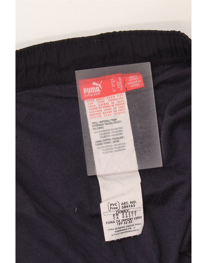 Puma Mens Sport Shorts XL  Navy Blue Polyester