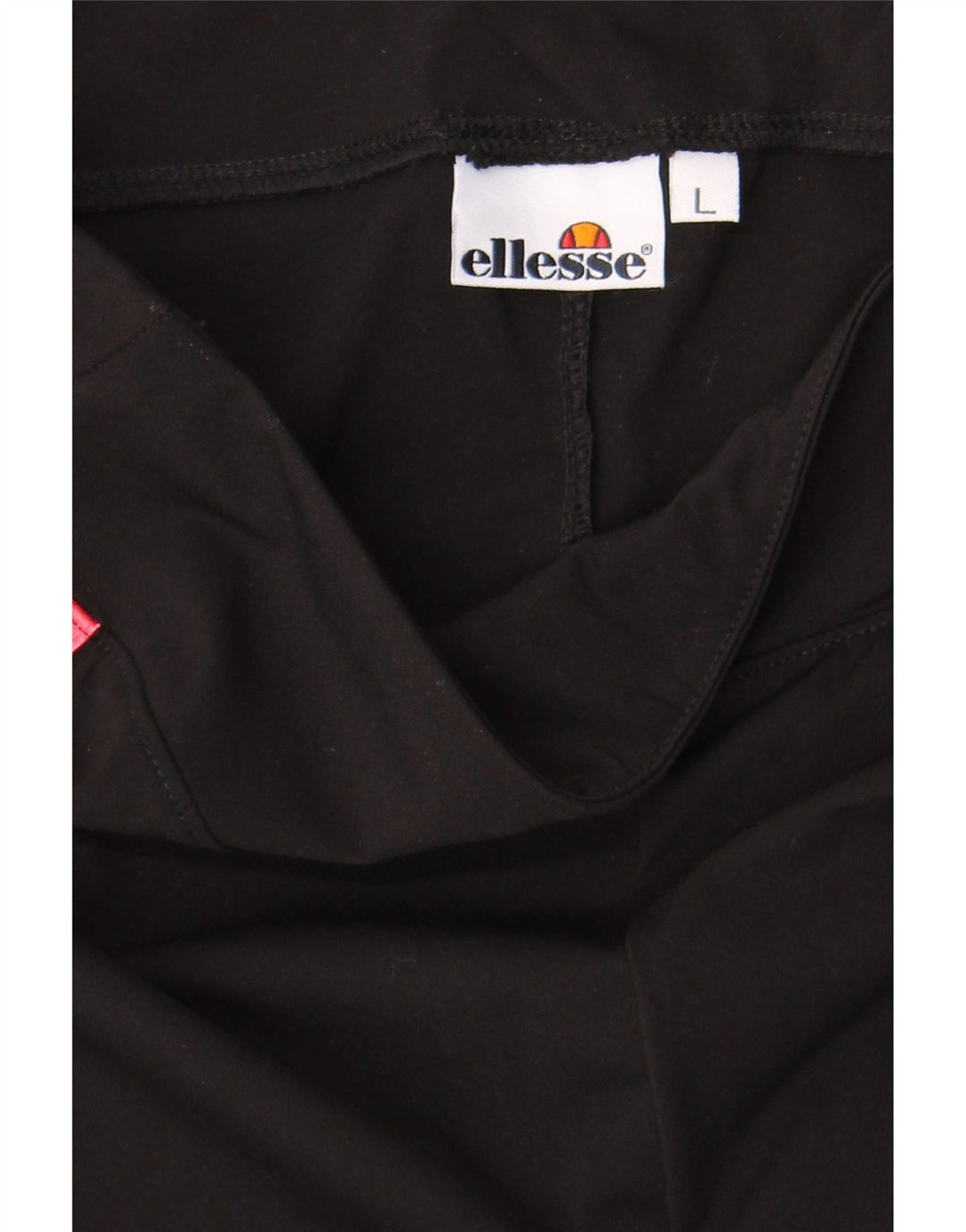 Ellesse Womens Graphic Leggings UK 14 Large  Black Colourblock