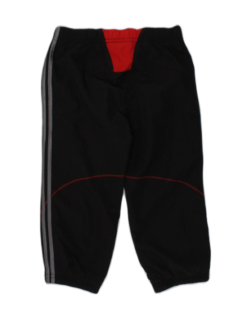 ADIDAS Baby Boys Tracksuit Trousers 18-24 Months Black Polyester | Vintage Adidas | Thrift | Second-Hand Adidas | Used Clothing | Messina Hembry 