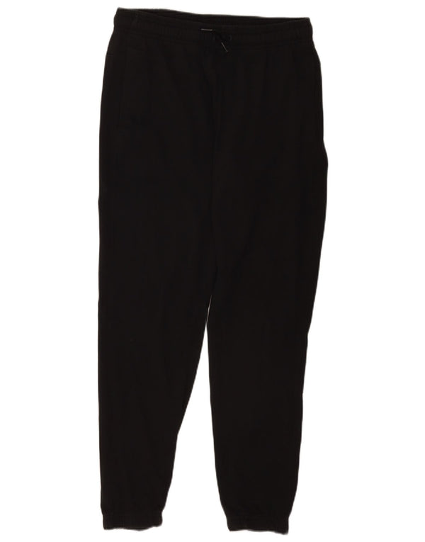 Adidas Womens Graphic Crop Tracksuit Trousers Joggers Medium Black Cotton