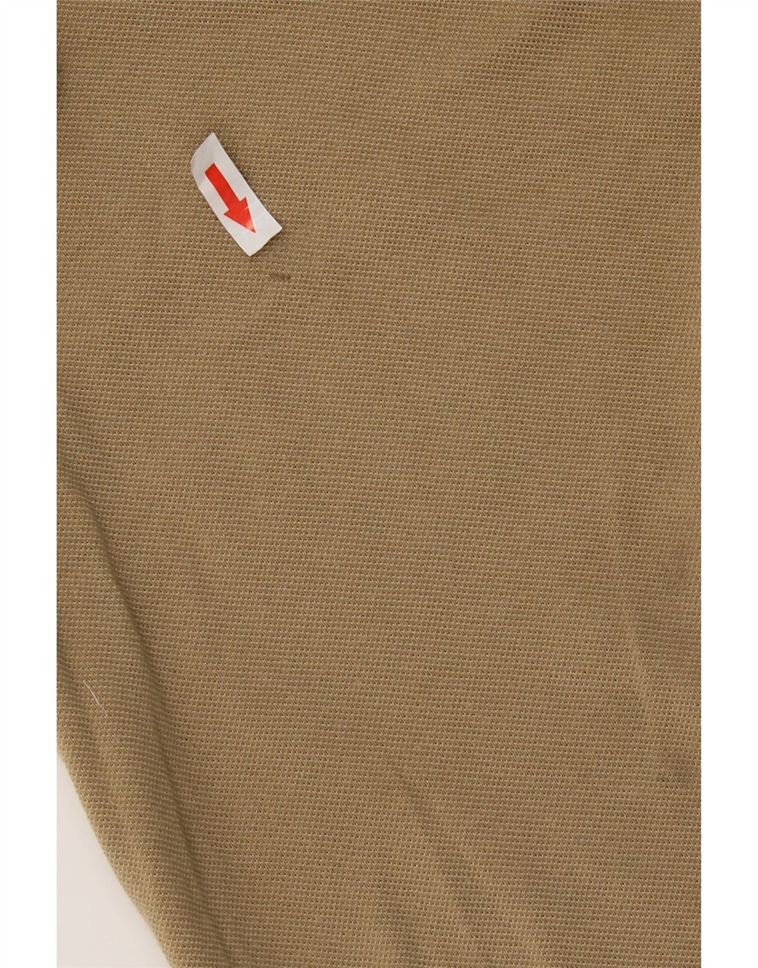 Lacoste Mens Polo Shirt Size 6 XL Beige Cotton