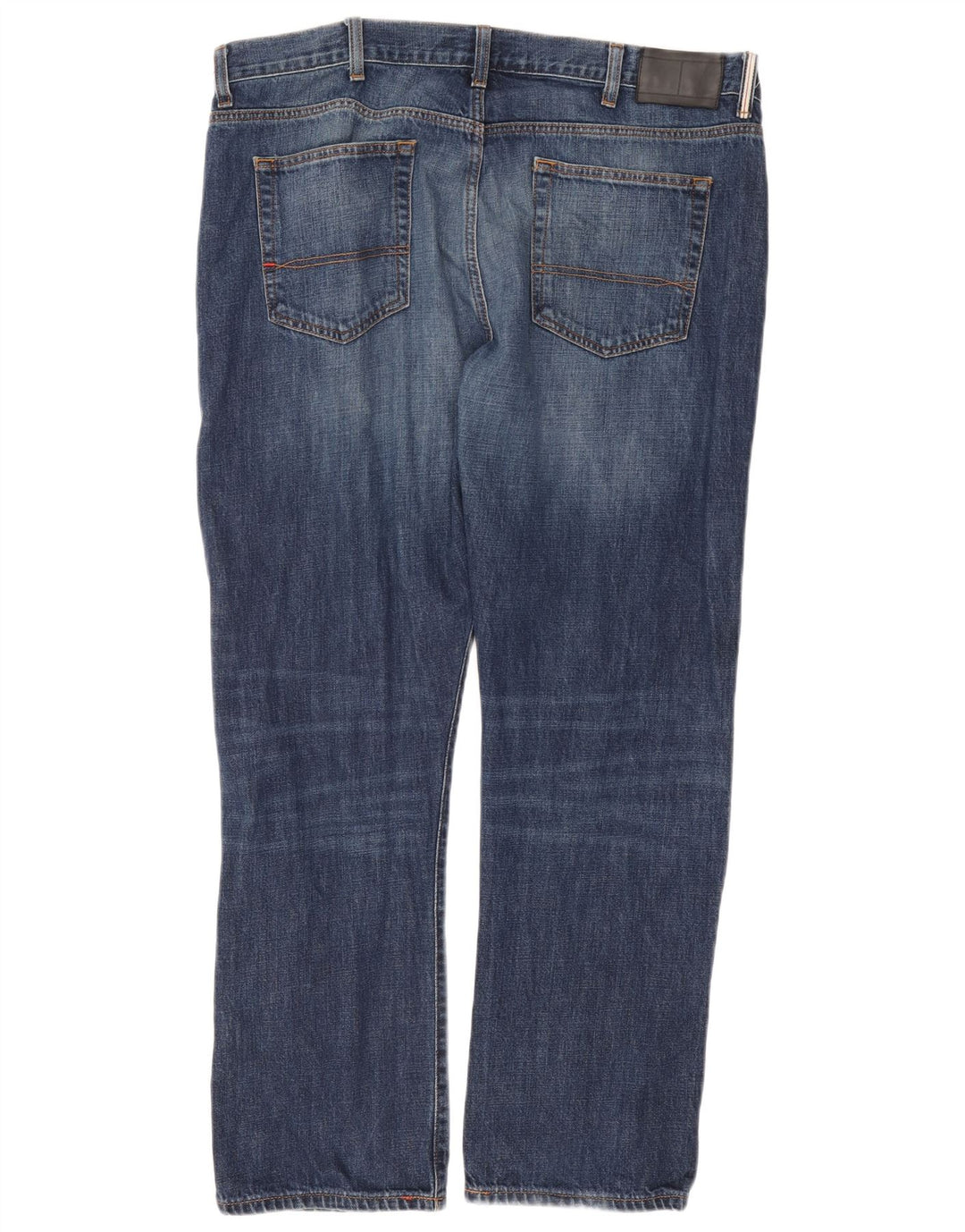 Tommy Hilfiger Mens Straight Jeans W38 L30 Blue