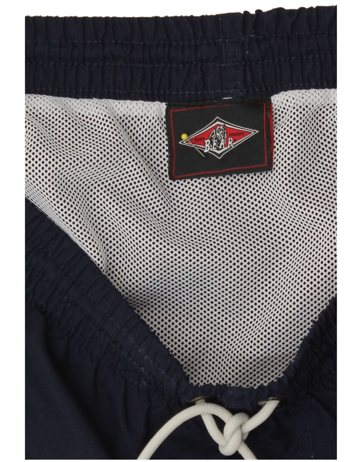 Bear Mens Swimming Shorts Large  Navy Blue