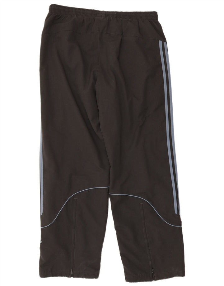 ADIDAS Mens Tracksuit Trousers UK 44/46 Large  Black Polyester