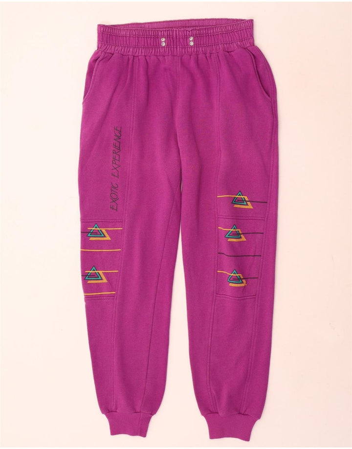 Rodeo Womens Graphic Full Tracksuit EU 40 Medium Pink Geometric Retro
