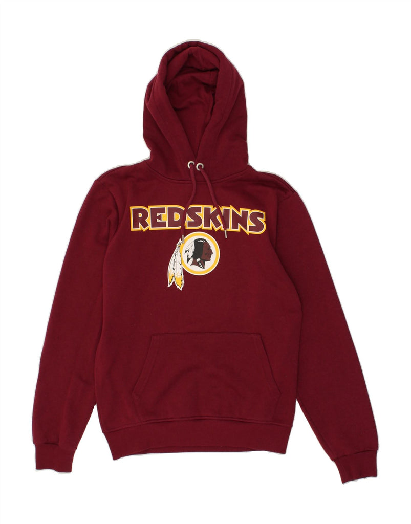 NFL Mens Redskins Graphic Hoodie Jumper Small Red Polyester | Vintage NFL | Thrift | Second-Hand NFL | Used Clothing | Messina Hembry 