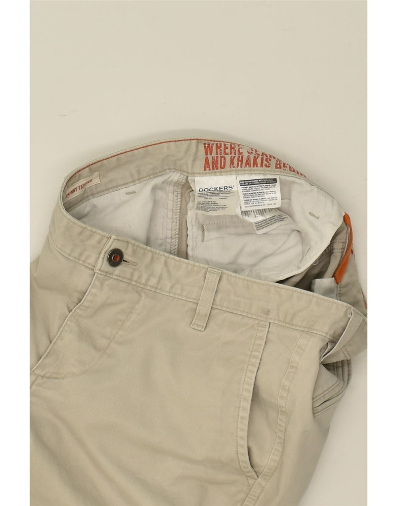 DOCKERS Mens Tapered Chino Trousers W31 L32 Beige Cotton | Vintage Dockers | Thrift | Second-Hand Dockers | Used Clothing | Messina Hembry 