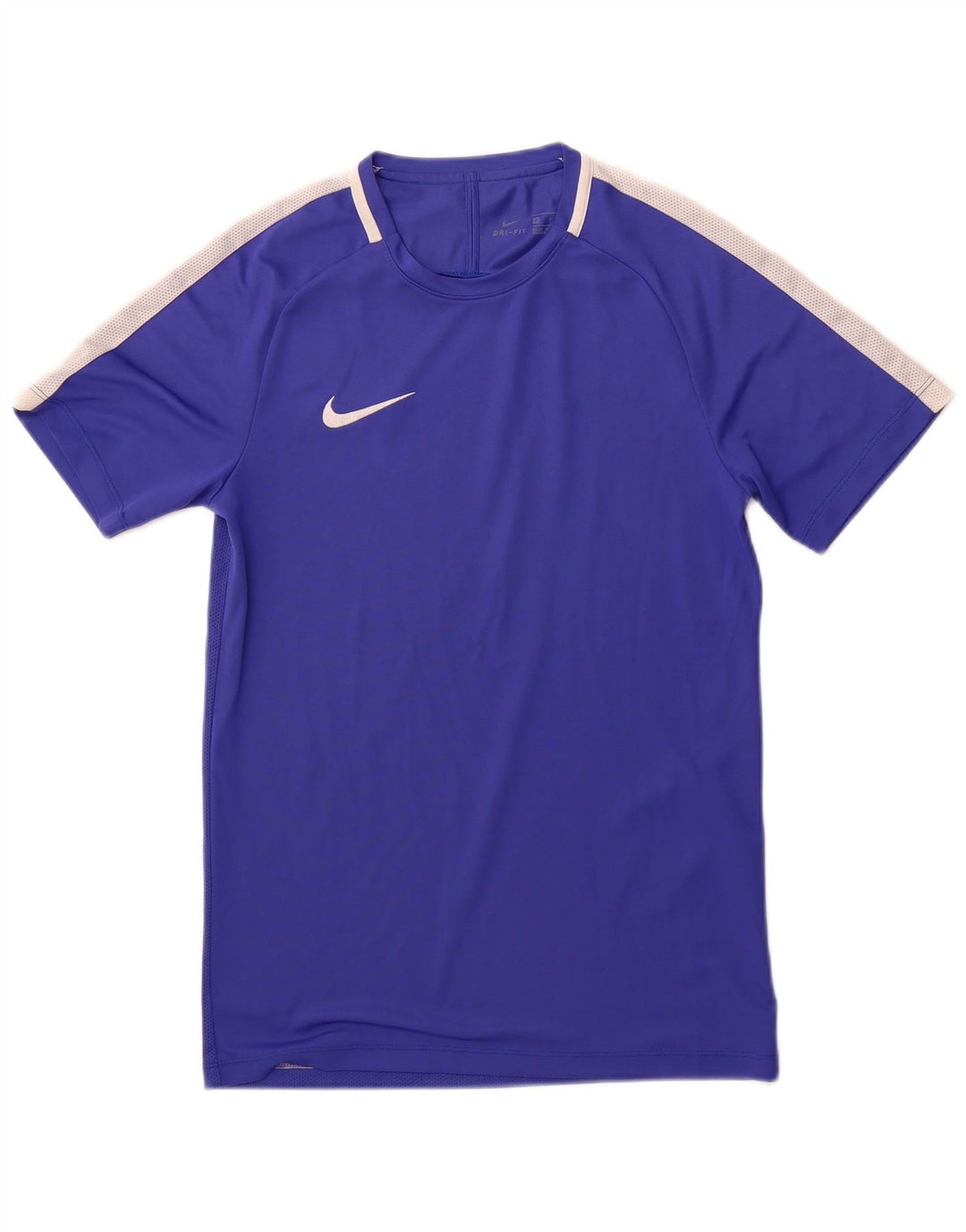 NIKE Mens Dri Fit T-Shirt Top Small Blue Colourblock