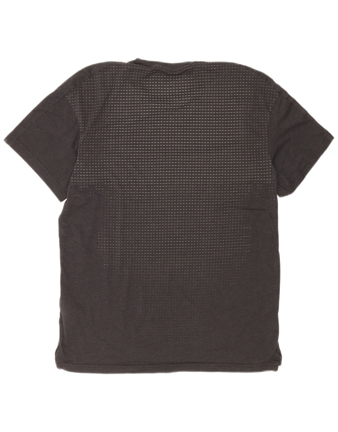 Nike Mens Dri Fit Graphic T-Shirt Top Small Grey Cotton