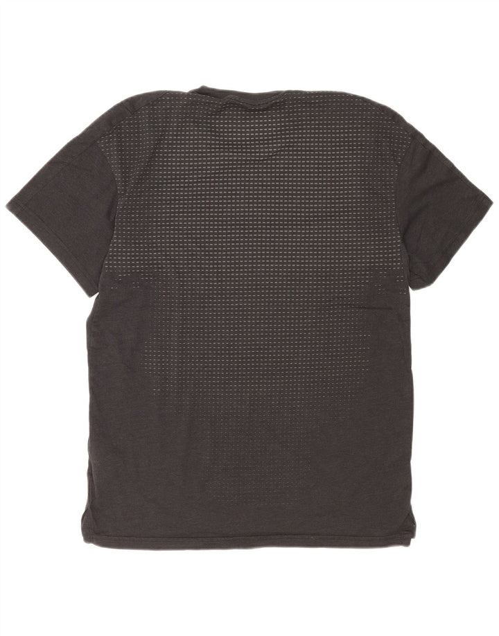 Nike Mens Dri Fit Graphic T-Shirt Top Small Grey Cotton
