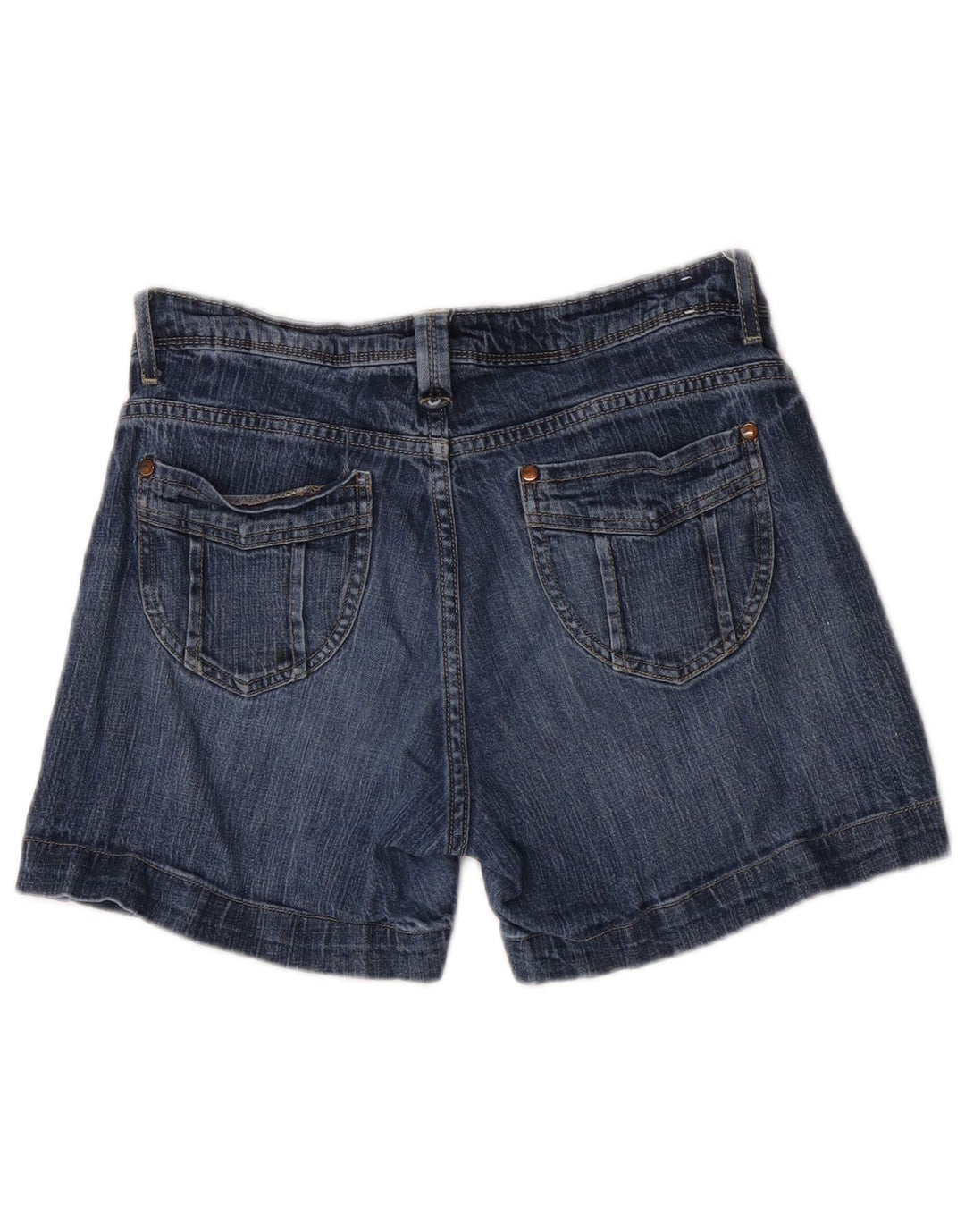Lee Womens Low Waist Denim Shorts US 6 Medium W28  Blue Cotton
