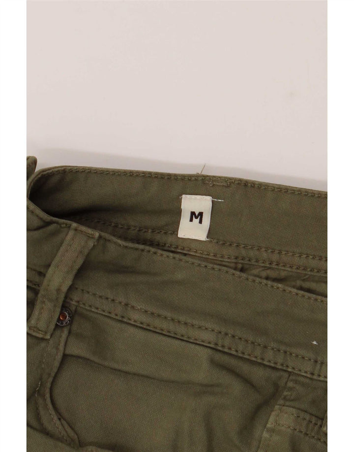 Jack & Jones Mens Casual Shorts Medium W32 Khaki Cotton