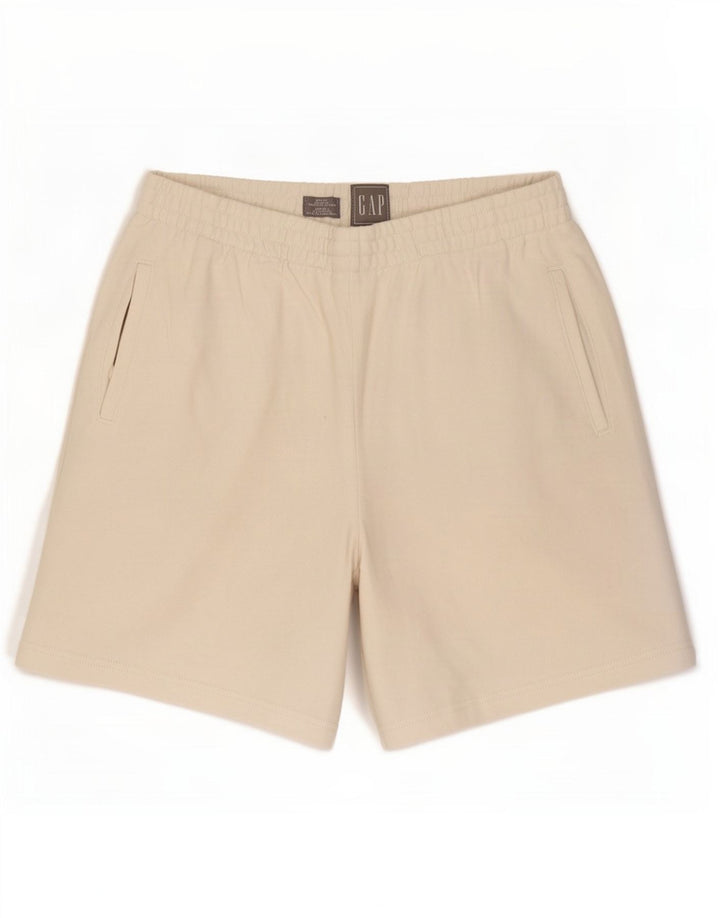 Gap Mens Sport Shorts Medium White Cotton