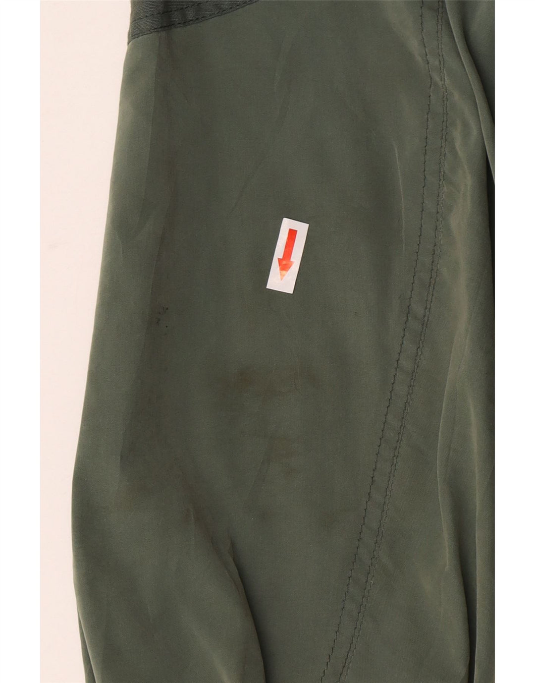 Vintage Mens Bomber Jacket UK 40 Large Green Colourblock