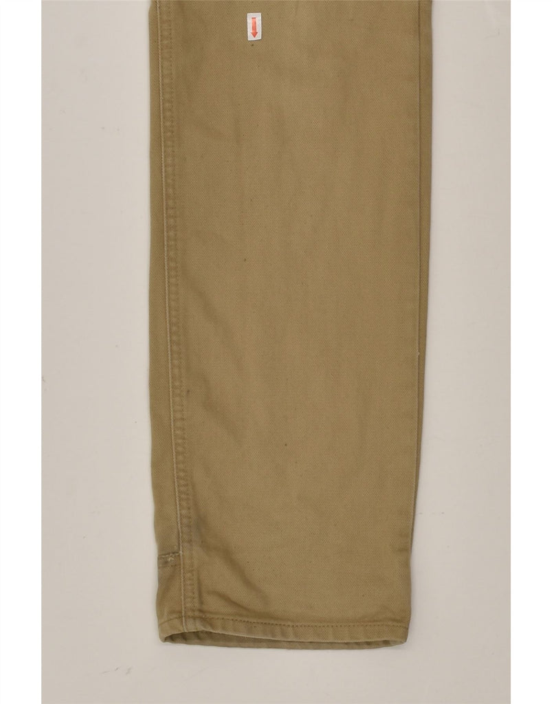 TIMBERLAND Mens Slim Chino Trousers W32 L31 Beige Cotton | Vintage Timberland | Thrift | Second-Hand Timberland | Used Clothing | Messina Hembry 